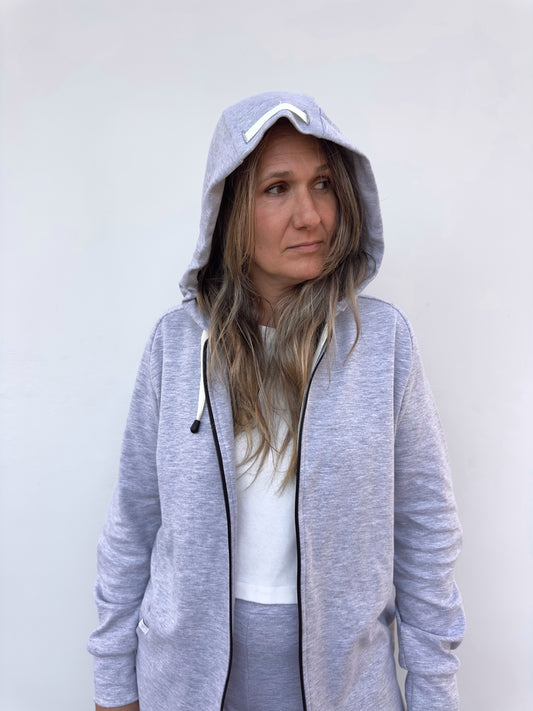 SUA SUDADERA GRIS
